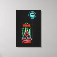 Tepee Curios Neon Sign, Tucumcari, New Mexico