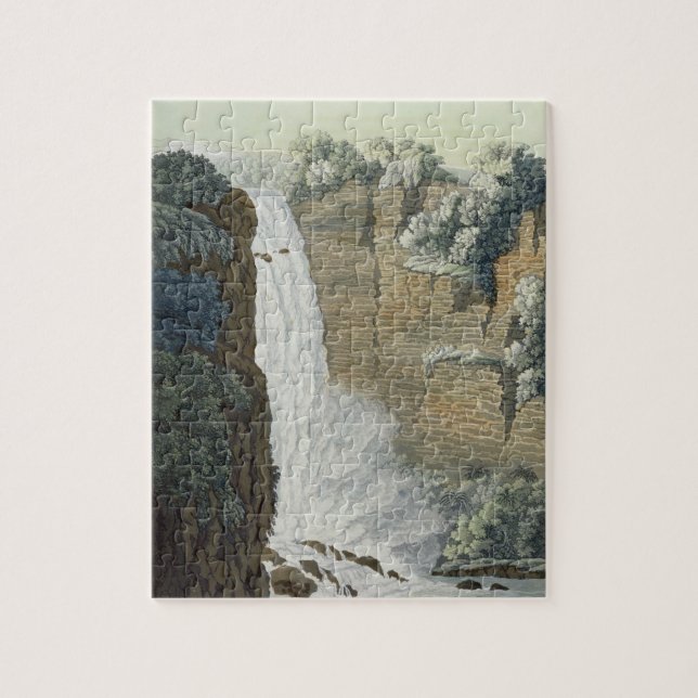 Tequendama Waterfall on the Bogota river, Colombia Jigsaw Puzzle (Vertical)