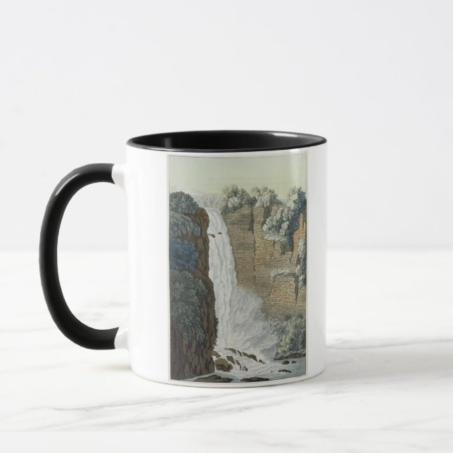 Tequendama Waterfall on the Bogota river, Colombia Mug (Left)