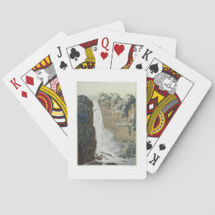 Tequendama Waterfall on the Bogota river, Colombia Playing Cards