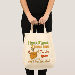 Tequila 60th Birthday Party Collection Tote Bag