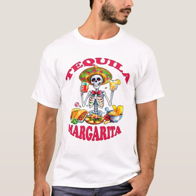 Tequila and Margaritas T-Shirt (Front)