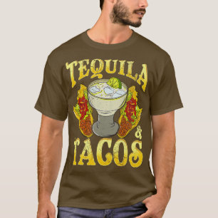 Tequila And Tacos Mexico Mexican T-Shirt