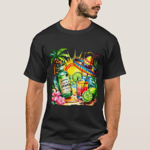 Tequila Cheaper More Than Therapy Tequila Drinking T-Shirt
