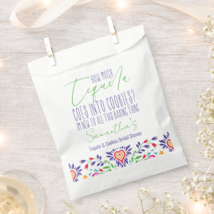 Tequila & Cookies Baking Class Bridal Shower Party Favour Bags