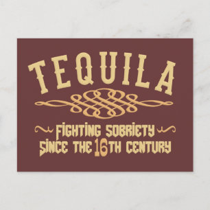 TEQUILA custom postcard