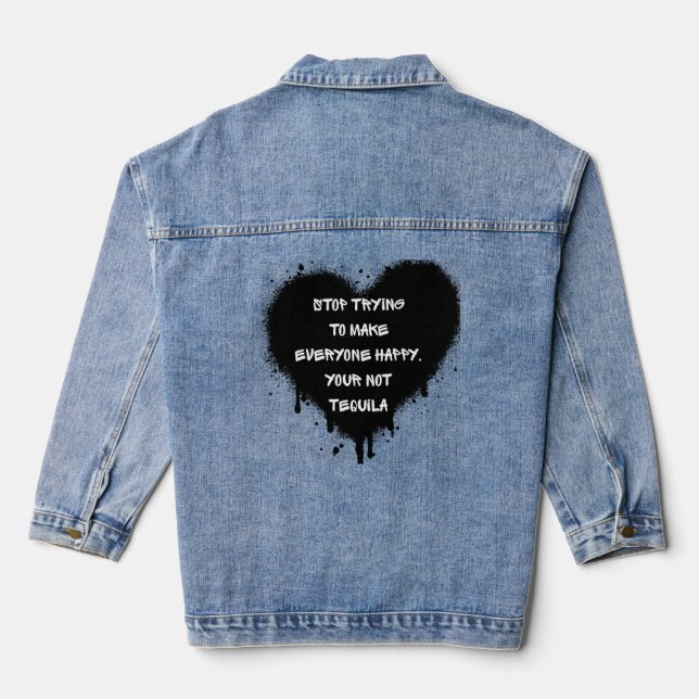 TEQUILA DENIM JACKET  (Back)
