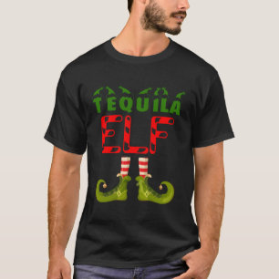 Tequila Elf Funny Group Matching Family Pyjamas Fo T-Shirt