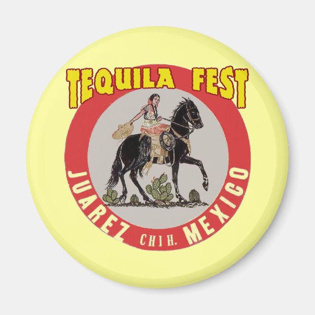 Tequila Fest Magnet (Front)