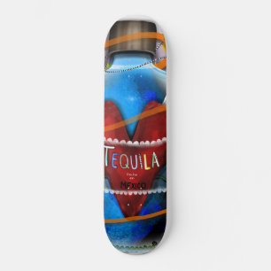 Tequila made in Mexico Skateboard