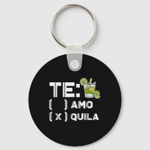 Tequila Mexican Party Te Amo Tequila Cinco De Mayo Key Ring