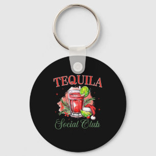 Tequila Social Club Tequila Tail Club Drinking Chr Key Ring