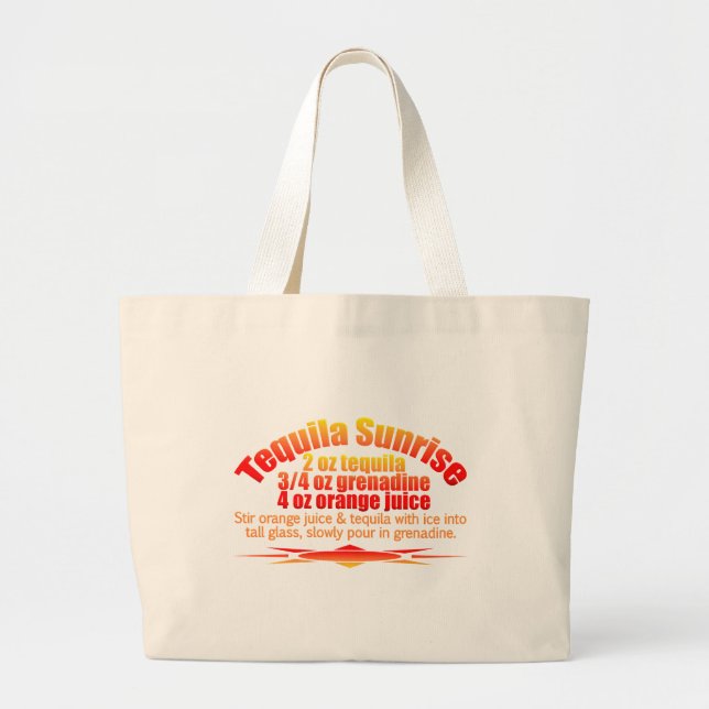 Tequila Sunrise bag - choose style & colour (Front)