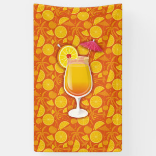 Tequila sunrise banner