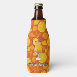 Tequila sunrise bottle cooler