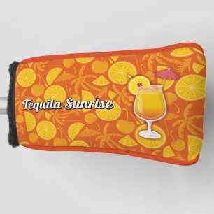 Tequila Sunrise Cocktail Golf Head Cover
