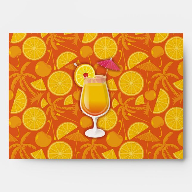 Tequila sunrise envelopes (Front)