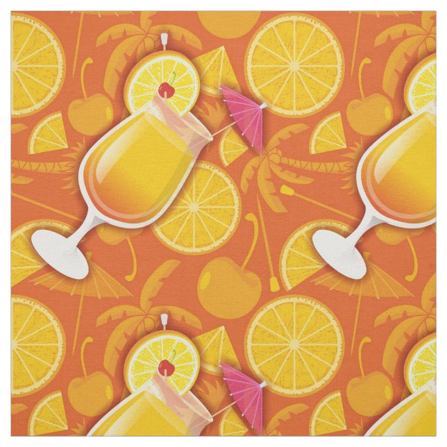 Tequila sunrise fabric (Swatch)