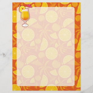 Tequila sunrise flyer