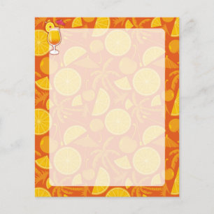 Tequila sunrise flyer
