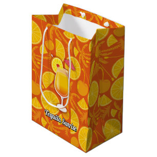 Tequila sunrise medium gift bag