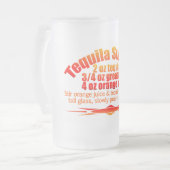 Tequila Sunrise mug - choose style & colour (Front Left)
