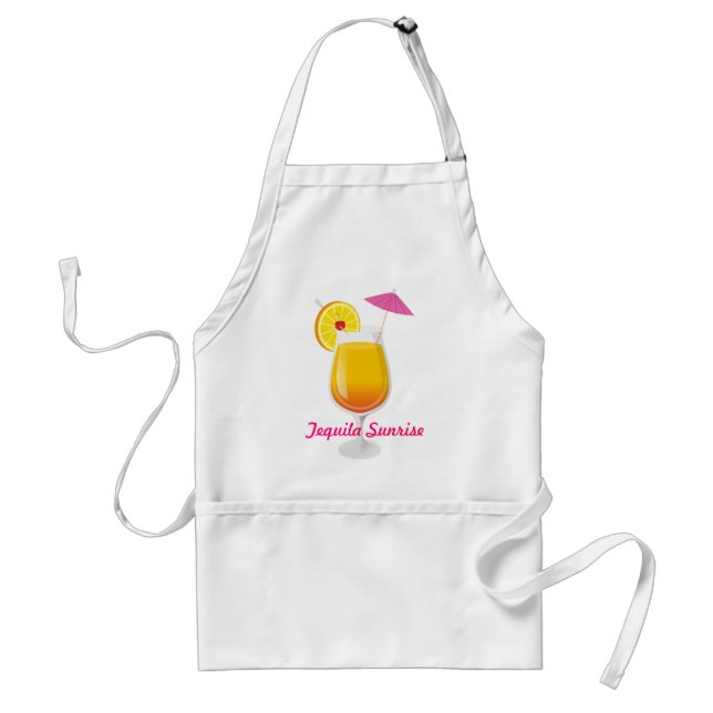 Tequila Sunrise Standard Apron (Front)