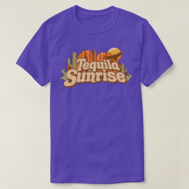 Tequila Sunrise T-Shirt (Design Front)