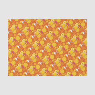 Tequila sunrise tissue paper