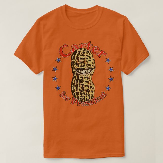 ter For Smiling Peanut 1976 T-Shirt (Design Front)