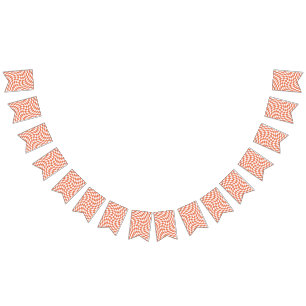 Teracotta Wedding Collection Check Chequered   Bunting