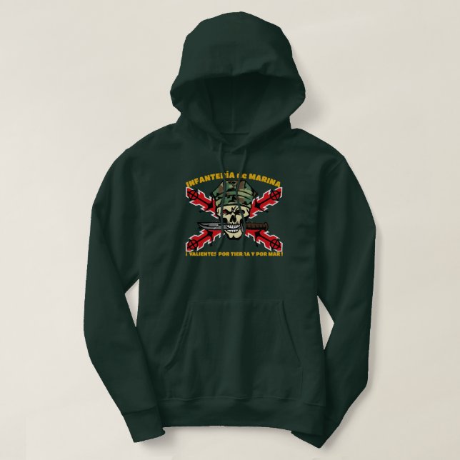 Tercio de Armada (Spanish Marines) Hoodie (Design Front)