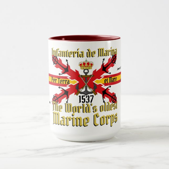 Tercio de Armada (Spanish Marines) Mug (Center)