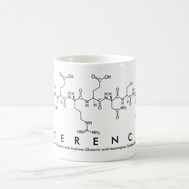 Terence peptide name mug (Center)