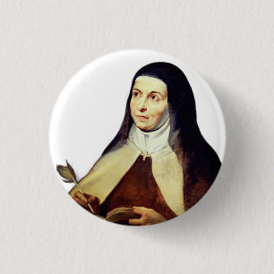Teresa of Ávila by Rubens 3 Cm Round Badge
