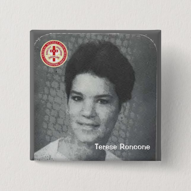 Terese Roncone 15 Cm Square Badge (Front)