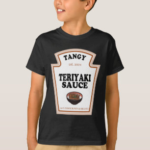 Teriyaki Sauce Condiment Group Family Halloween Co T-Shirt