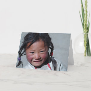 Terma Foundation Girl Notecard-Blank Card