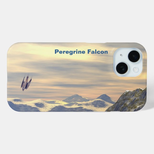 Terminal Velocity Peregrine Falcon Case-Mate iPhone Case (Back (Horizontal))
