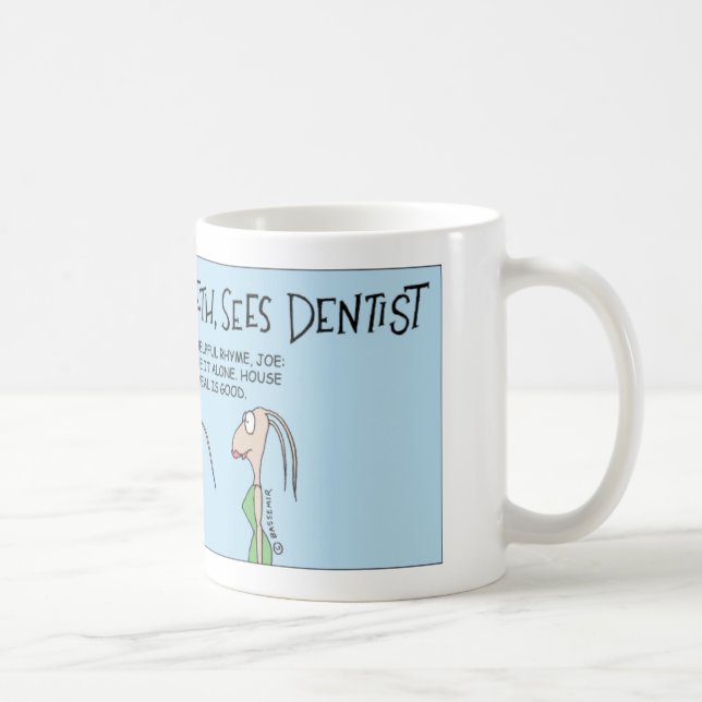 Termite loses teeth coffee mug (Right)