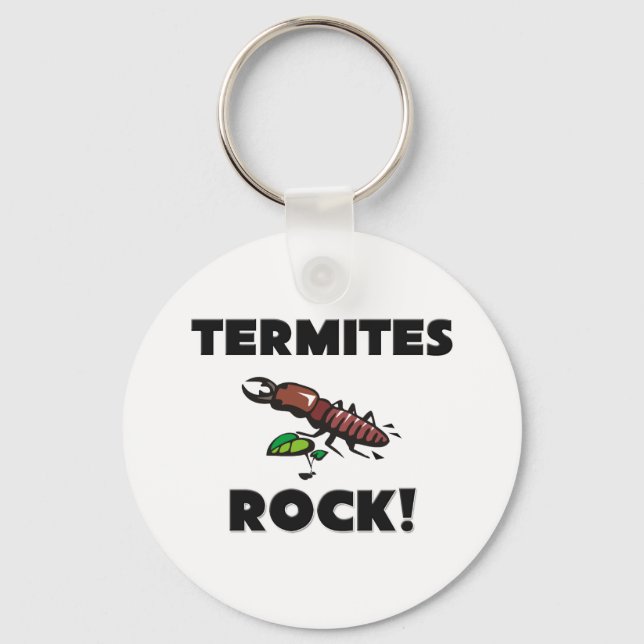 Termites Rock Key Ring (Front)