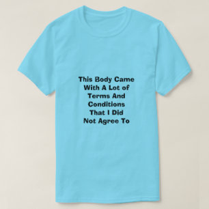 Terms and Conditions T-Shirt