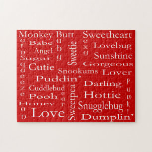Terms Of Endearment by Shirley Taylor Jigsaw Puzzle