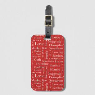 Terms Of Endearment by Shirley Taylor Luggage Tag
