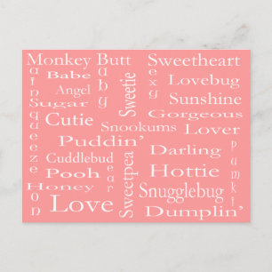 Terms Of Endearment by Shirley Taylor Postcard