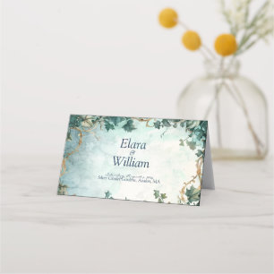 ternal Grace Fantasy Wedding Place Card