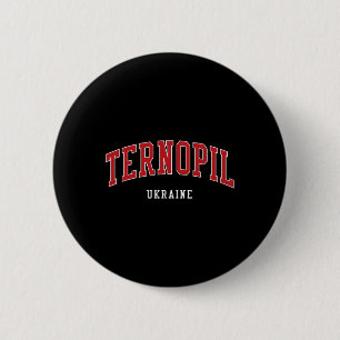 Ternopil Ukraine College University Style 6 Cm Round Badge