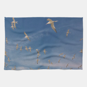 Terns Overhead Tea Towel