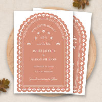 Terra Cotta Arch Autumn Save The Date