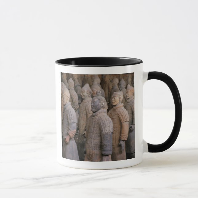 Terra Cotta warriors in Emperor Qin Shihuang's Mug (Right)